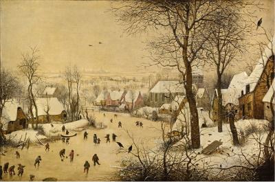 Pieter Bruegel: Winterlandschap