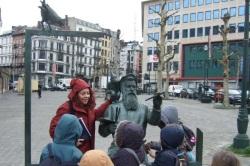 Brussel scholen uitstap wandeling Pierewaaien Bruegel Stapstad verhaal reportage
